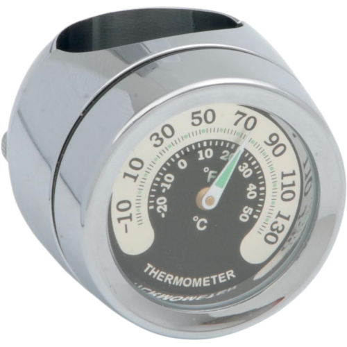 Drag Specialties - Drag Specialties Handlebar Mount Thermometer - 1 1/4in. Handlebars - O91-6822T