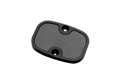 Precision Billet - Precision Billet Grand Prix Rear Master Cylinder Cover - Carbon Black - GPS-340-BG2-BLK