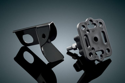 Kuryakyn - Kuryakyn Standard Accessory Fairing Side Mount - Black Mount and Mount Plate - 1675