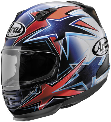 Arai Helmets - Arai Helmets Shield Cover Set for Defiant Helmet - Asteroid Red - 5169