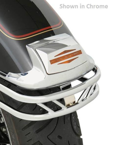 Drag Specialties - Drag Specialties Front Fender Rail - Black - 70896B