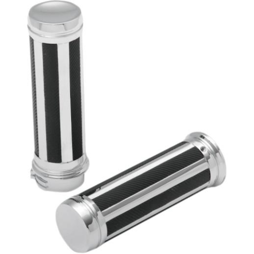 Drag Specialties - Drag Specialties Replacement Rubber Inserts for Razor Grips - H17-05B1-R