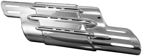 Kuryakyn - Kuryakyn Slotted Power Cell Heat Shields - Chrome - 515