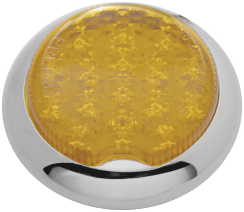 Pro-One Performance - Pro-One Performance LED Flush Mount Round Taillight - Amber Lens - 3in. - 402020