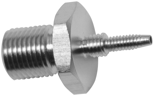 Goodridge - Goodridge Sniper II 7/16in. -24 Straight Male Adapter - Stainless Steel - SN440-02-04BDYC