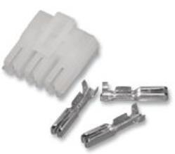 Namz - Namz 3-Pole Position Female Connector and Terminals - Honda Taillight - NH-HT12