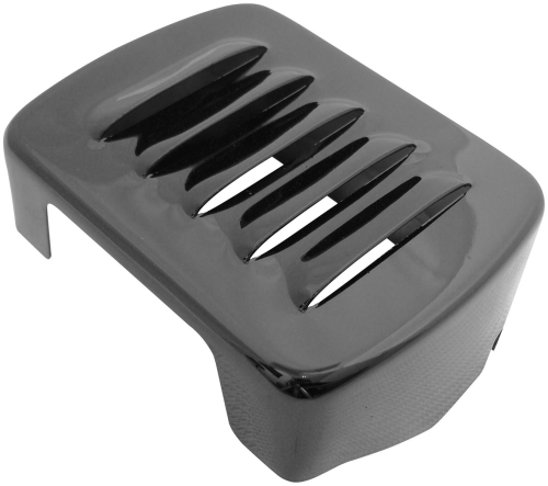 Bikers Choice - Bikers Choice Louvered Coil Cover - Black - 13005BS4