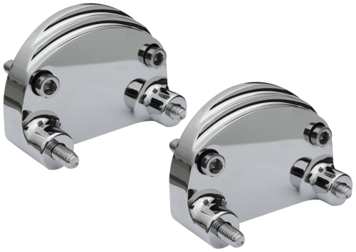 Fat Baggers, Inc. - Fat Baggers, Inc. Adapter for Front Fender - Chrome - FBI21M