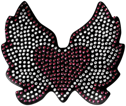 PC Racing - PC Racing Helmet Bling - Winged Heart - PCHBWINGED