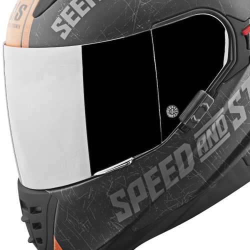 Speed & Strength - Speed & Strength Shield for SS1600 Helmet - Silver - 874129