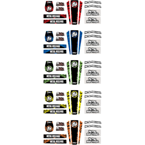 Factory Effex - Factory Effex Metal Mulisha Universal 2015 Trim Kit - Suzuki - 18-50460