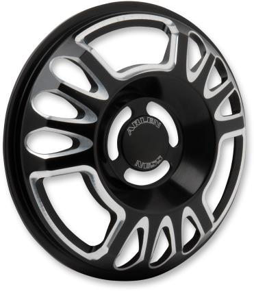 Arlen Ness - Arlen Ness Deep Cut Speaker Grills - Black - 03-913