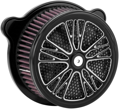 Xtreme Machine - Xtreme Machine Execute Air Cleaner - Black Xquisite - 0206-2068XEX-BMP