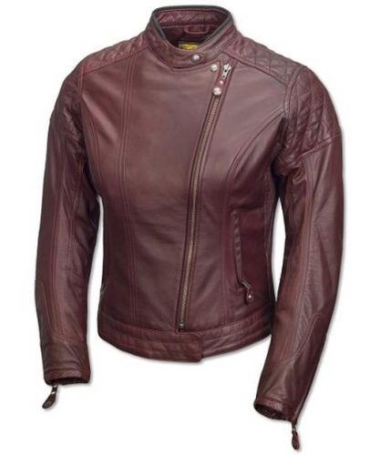 RSD - RSD Riot Leather Womens Jacket - 0801-1211-3252 - Oxblood - Small