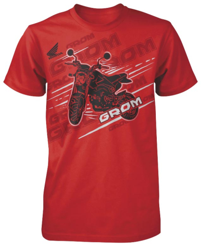 Honda Collection - Honda Collection Racing Grom T-Shirt - 549539 - Red - Small