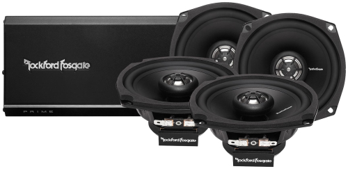 Rockford Fosgate - Rockford Fosgate 4 Channel Amp & Speaker Kit - R1-HD4-9813
