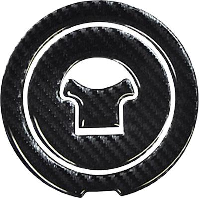 Rascal Grafik - Rascal Grafik Gas Cap Protector - 3D Carbon Black - Honda Universal - RA39264