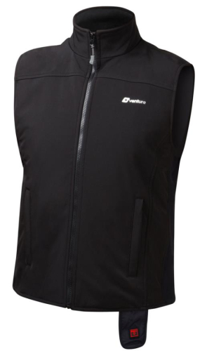 Venture - Venture 12V Grand Touring Heated Soft Shell Vest - GT-28 L - Black - Large