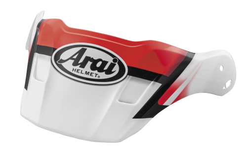 Arai Helmets - Arai Helmets Visor for XD4 Helmet - Diamante Red/White - 810434