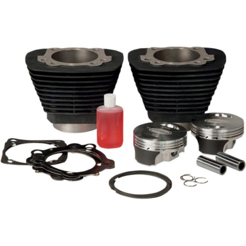 Revolution Performance - Revolution Performance Monster Big Bore Kit (88in. Forged) - Bore 3 9/16in. - 10.5:1 Compression - Black - 201-523W