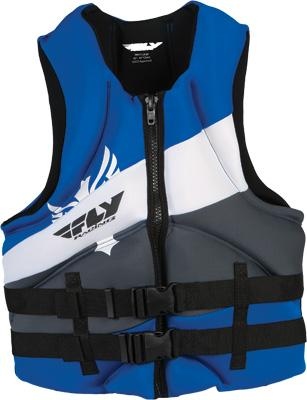 Fly Racing - Fly Racing Neoprene Life Vest (2015) - 98722768 SM BLU - Blue/Blue - Small