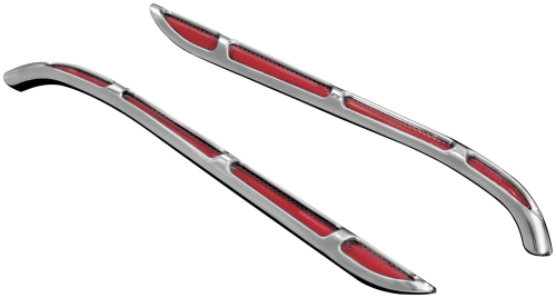 Kuryakyn - Kuryakyn Rear Fender Strip Lights - Chrome - 7758
