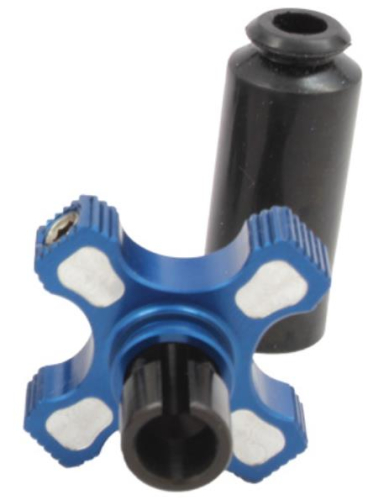 Works Connection - Works Connection Elite Perch 1-2-3 EZ Build Thumbwheel Assembly with Hot Start - Blue - 16-840