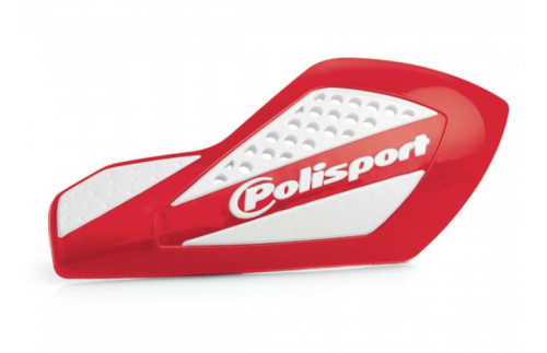 Polisport - Polisport Freeflow Handguards - Red - 8304700007