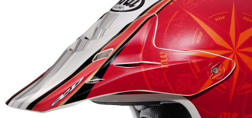 Arai Helmets - Arai Helmets Visor for XD3 Helmet - Salminen Red - 1978