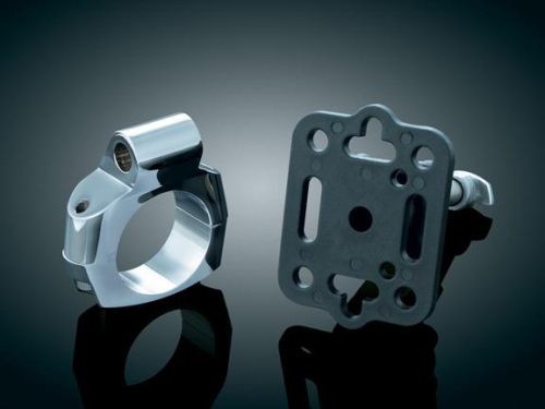 Kuryakyn - Kuryakyn Premium Accessory Handlebar Mount for 1 1/4in. Bars - 1678