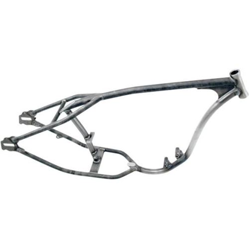Paughco - Paughco Single-Loop Rigid Bobber Frame for All Big Twin Motors (Except Twin Cam B) - SLP139S5