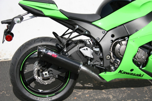 Jardine - Jardine RT-5 Slip-On - Stainless Steel Midpipe - Carbon Fiber Muffler - Carbon Fiber Endcap - 19-3022-323-02