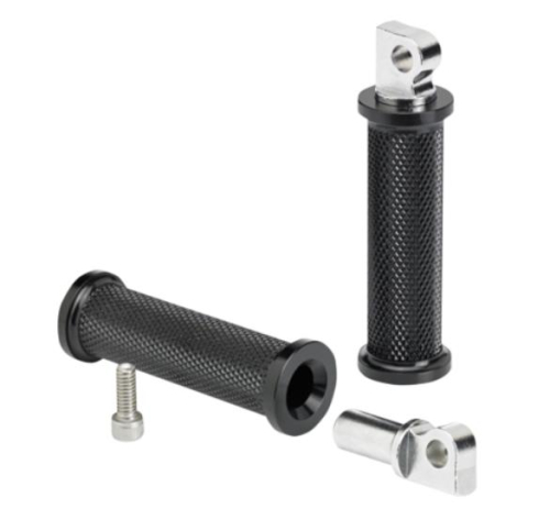 Biltwell Inc. - Biltwell Inc. Rocker Footpegs - Black - FP-ROK-HD-BK