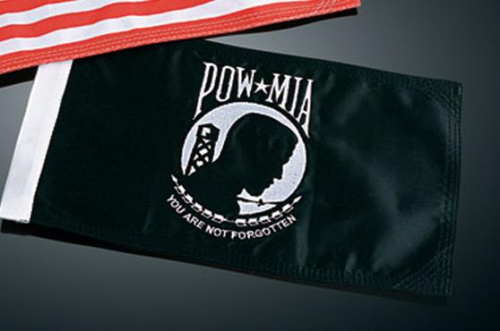 Kuryakyn - Kuryakyn Replacement P.O.W. Flag for Vertical Flag Mounts - 6in.x9in. - 4263