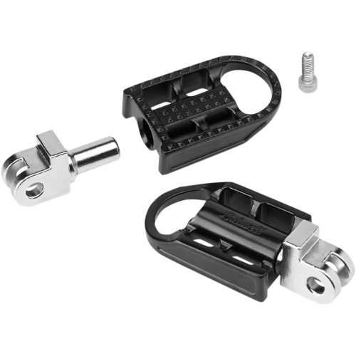 Biltwell Inc. - Biltwell Inc. Mushman Footpegs - Black - FP-MSH-TR-BK