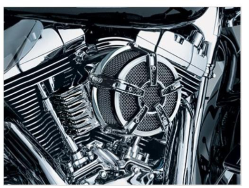 Kuryakyn - Kuryakyn Mach 2 Air Cleaner - Co-Ax Chrome - 9566