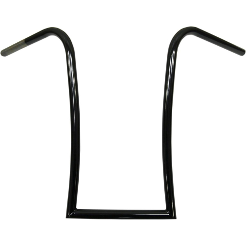 NYC Choppers - NYC Choppers 7/8in. Nice Curves Ape Hanger Handlebar - 18in. - Black - NY-7339-18B