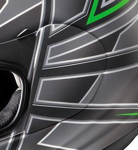 Arai Helmets - Arai Helmets Shield Cover Set for Vector-2 Helmet - Hawk Green Frost - 5262