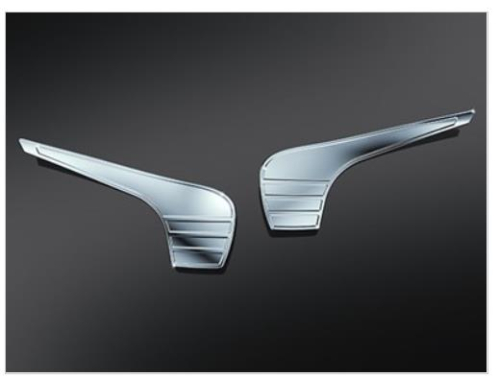 Kuryakyn - Kuryakyn Tri-Line Fairing Accents - Chrome - 6903