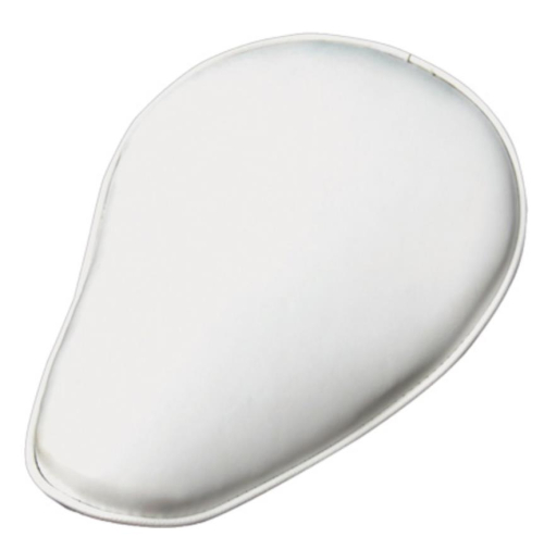 Sullys Customs - Sullys Customs Tuck & Roll Solo Seat - White - SCW3TR