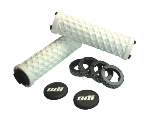 ODI - ODI Vans (No Flange) Lock-On Grips - 130mm - White - D3OVNW