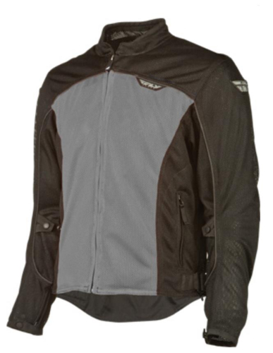 Fly Racing - Fly Racing Flux Air Mesh Jacket (2017) - #5220 477-4044~1 - Silver - Small