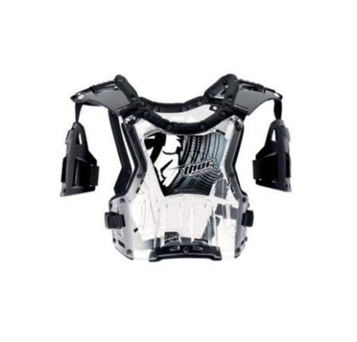 Thor - Thor Quadrant Childs Roost Deflector - 2701-0655 - Clear/Black - OSFM