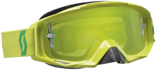 Scott USA - Scott USA Tyrant Goggles - 221330-2881279 - Oxide Lime / Green Chrome Lens - OSFM