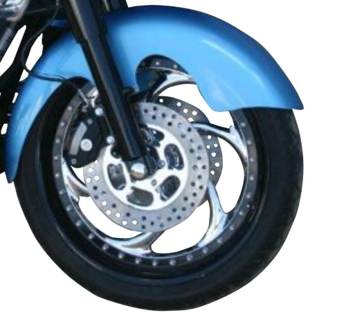 Klock Werks - Klock Werks Tire Hugger Series Front Fender for 16in./17in./18in. Wheel - Aero - KW05050035