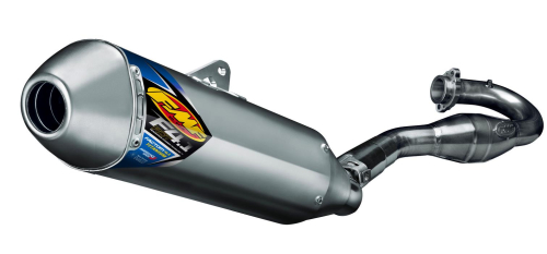 FMF Racing - FMF Racing Factory 4.1 RCT Full System - Titanium - Titanium Endcap - 045550