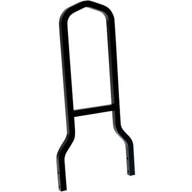 Drag Specialties - Drag Specialties Square Sissy Bar - Short - 11in.x11in. - Black - 50264853