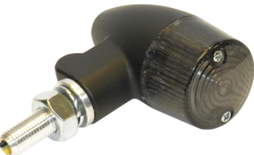 K&S Technologies - K&S Technologies Black Satin Aluminum Marker LED Lights - Round #2 with Smoke Lens - Three Wire - 26-8336BK