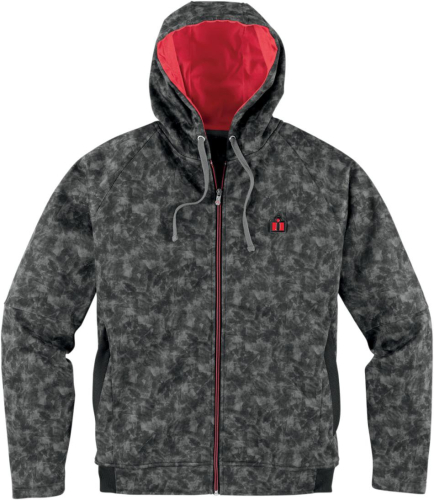 Icon - Icon Defendant Bonded Fleece Jacket - 3050-1790 - Gray - Small