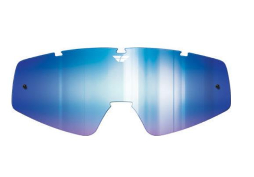 Fly Racing - Fly Racing Dual Lens for Fly Snow Goggles - Blue Mirror/Smoke - FLY-SNW BLU MIR/SMK